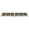 Dog Ramp Green 47.2"x11.8" Solid Wood Fir