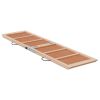 Dog Ramp Green 47.2"x11.8" Solid Wood Fir